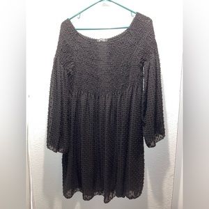 Boohoo Black Mini Dress